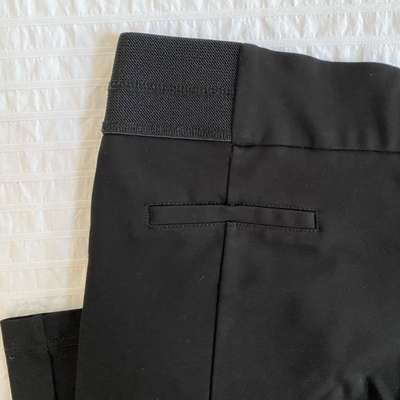 Betabrand Dress Pant Yoga Pants Straight Leg Pockets XL Petite Black - Picture 8 of 13